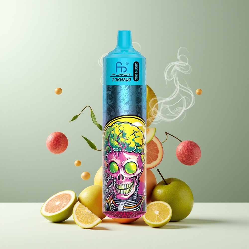 Fumot RandM Tornado 30000 Grossister Sverige – 30.000 puffar, 30mL, 1.0 Ohm mesh coil, 600mAh batteri Minteis