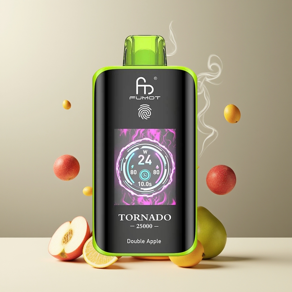 Fumot Tornado 25000 Puffs HD-skärm 700mAh 20ml Grossister Sverige