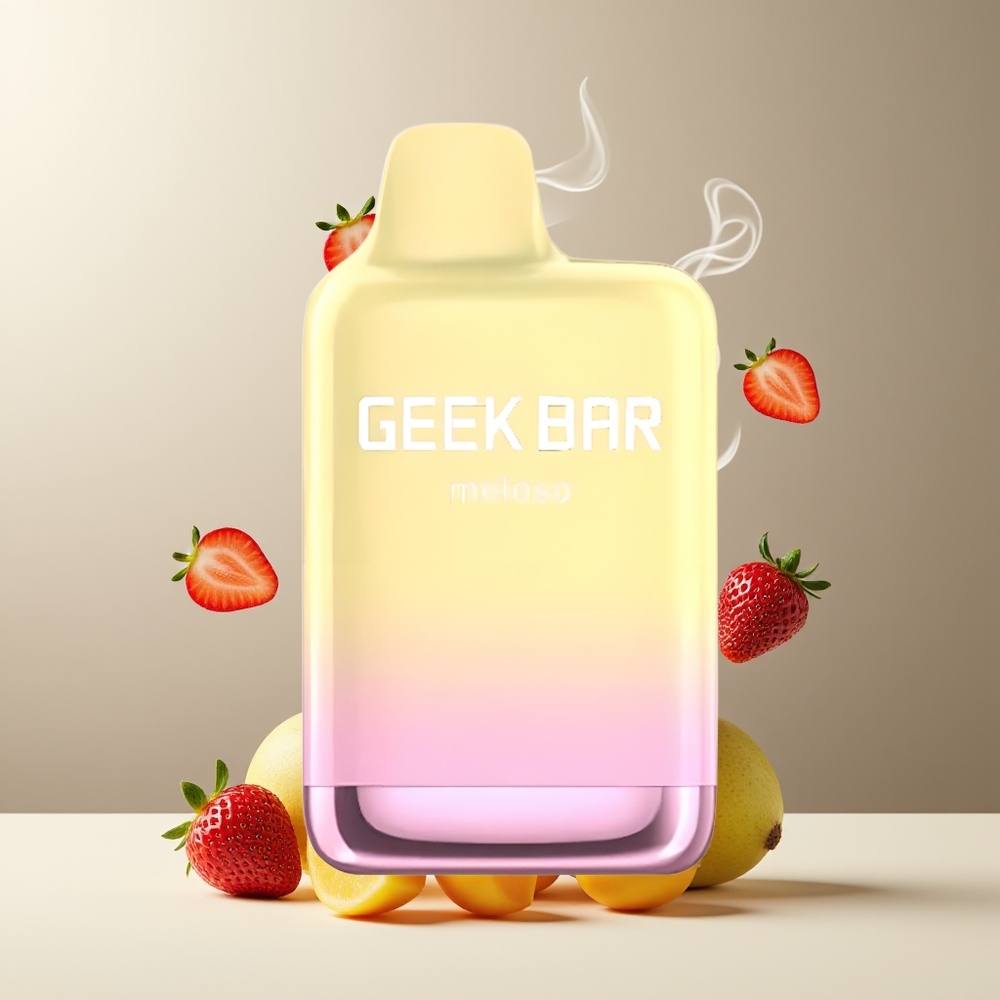 GEEK BAR Meloso Max 9000 Puffs Grossister Sverige – 600mAh, USB Type-C, Dubbel Mesh Coil, 14ml, 5% Nikotin