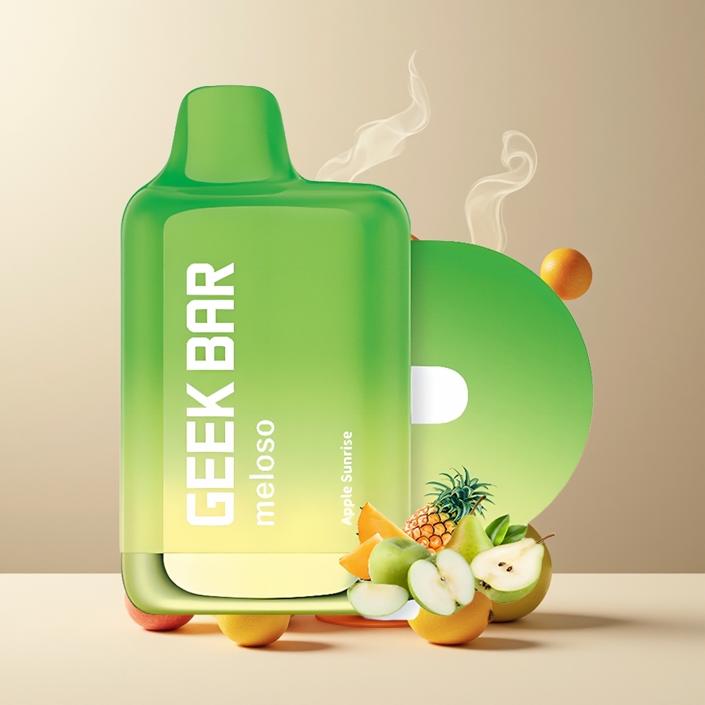 GEEK BAR Meloso Max 9000 Puffs Grossister Sverige – 600mAh, USB Type-C, Dubbel Mesh Coil