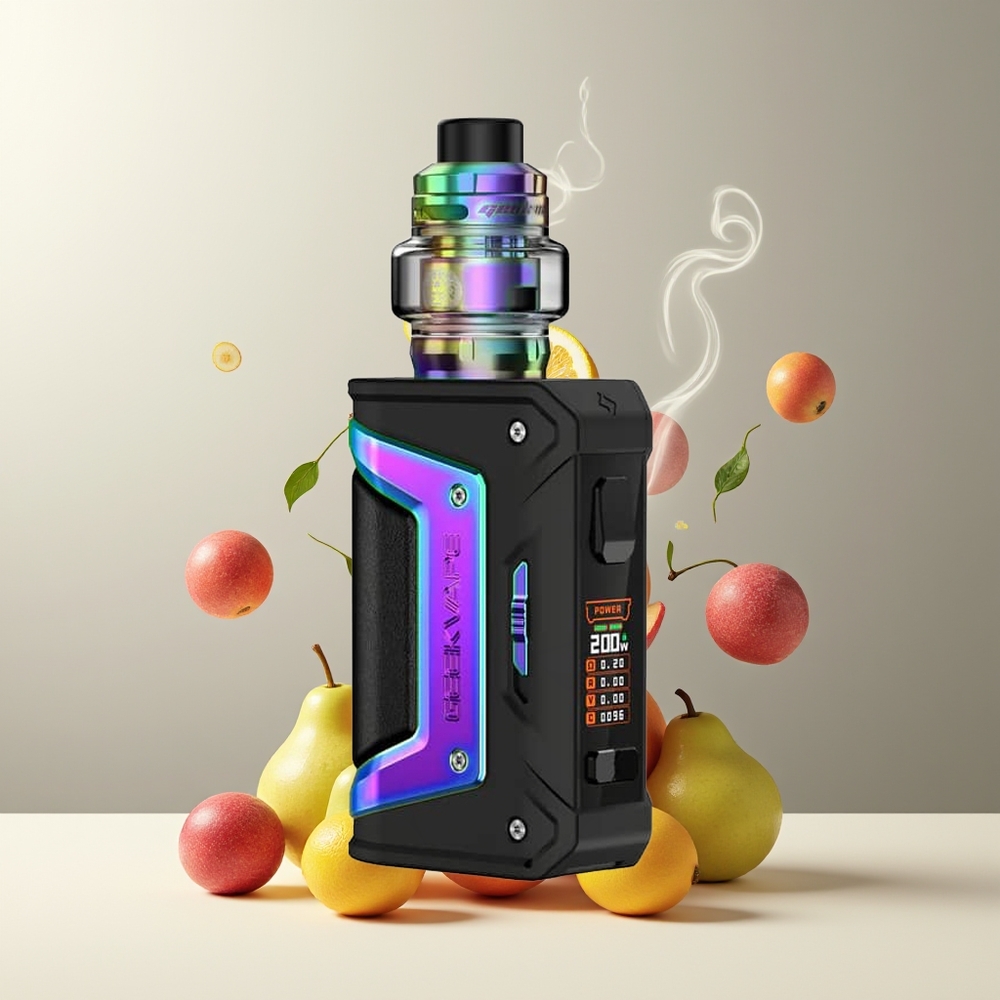 GeekVape L200 (Aegis Legend 2) Classic Kit 200W 45A IP68 Zinc-Alloy Chassis Dual 21700/18650 grossister Sverige