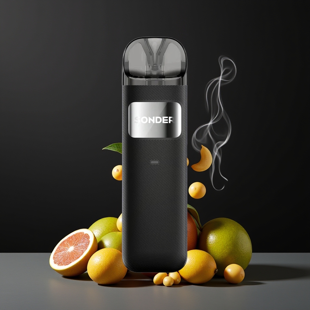 GeekVape Sonder U Pod System Kit 20W 1000mAh 2ml grossister Sverige Sort
