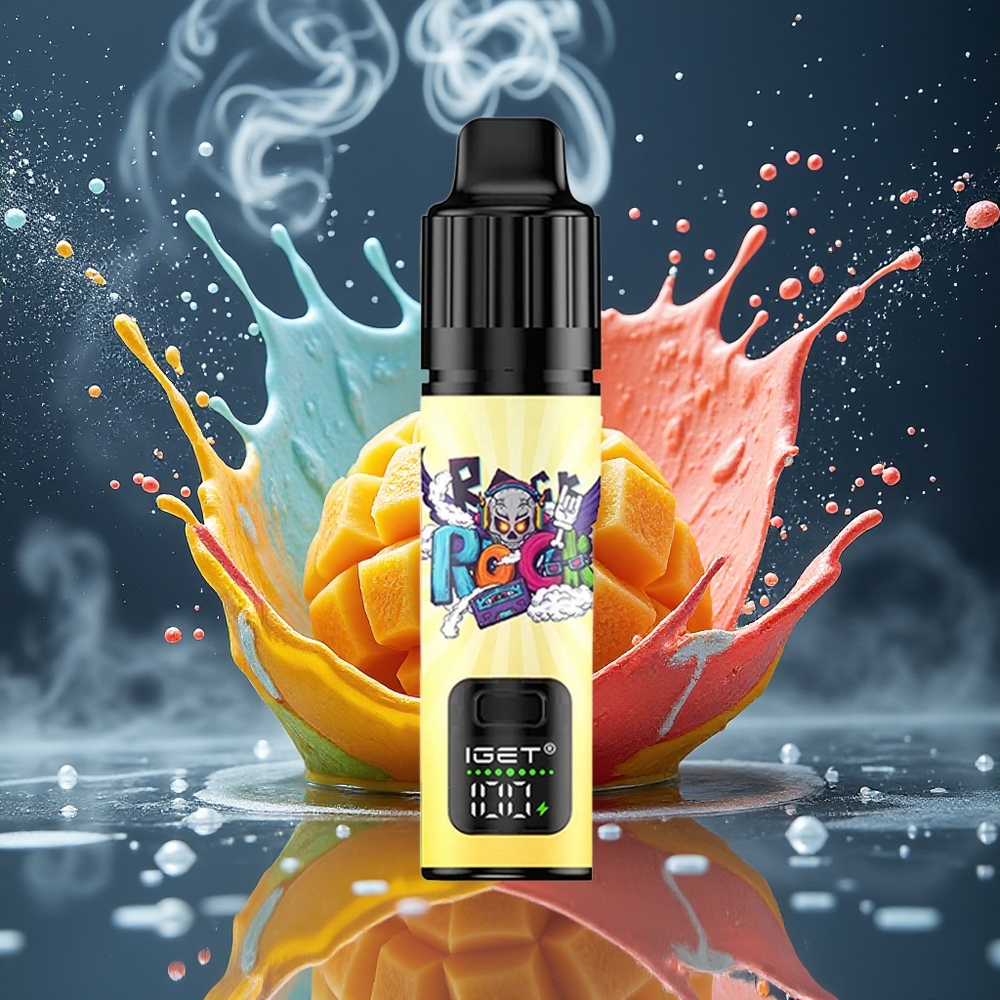 IGET BAR PLUS S3 POD 10000 Puffs 18 ml 5% Nikotin 950 mAh grossister Sverige Mango Monster