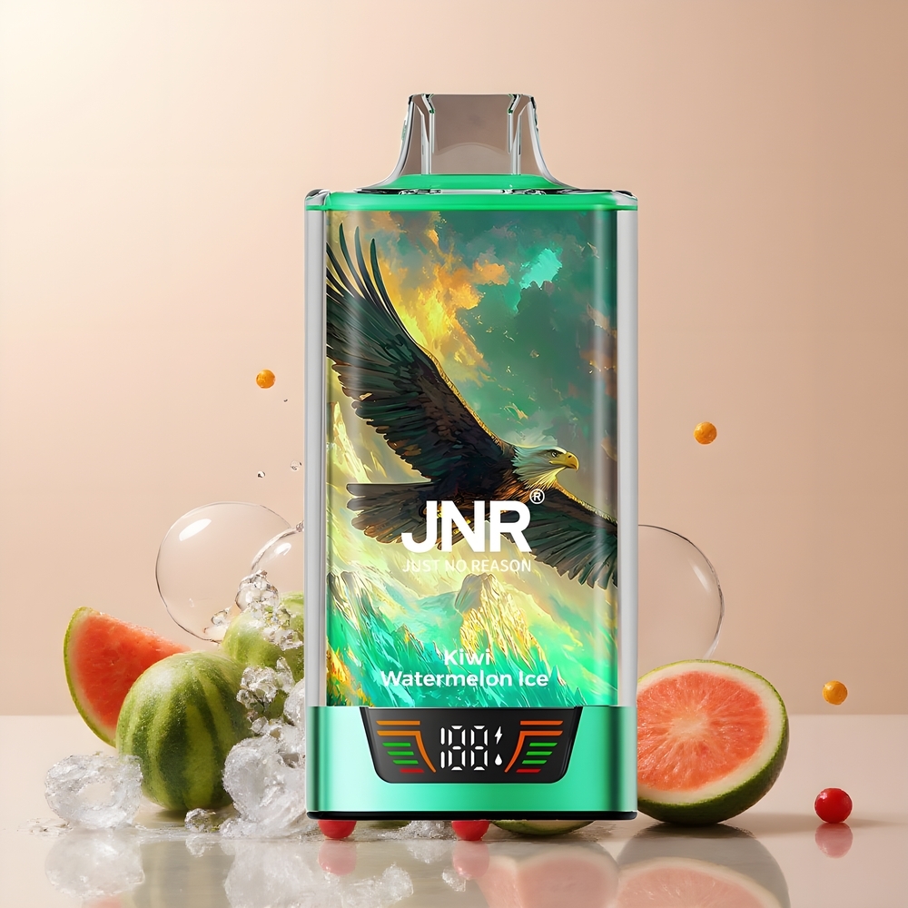 JNR Falcon Pro 28000 Disposable Vape Grossister Sverige – 30ml, 950mAh, 28000 puff, 5% nikotin, Smart Display, Dual Mesh Coil