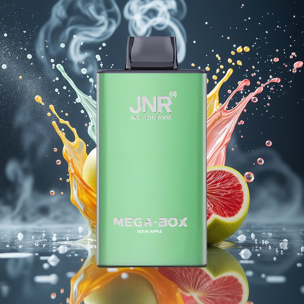 JNR Mega Box 25000 Puffs Grossister Sverige – 30ml E-liquid, 850mAh, Type-C Laddning, Nikotin 2%