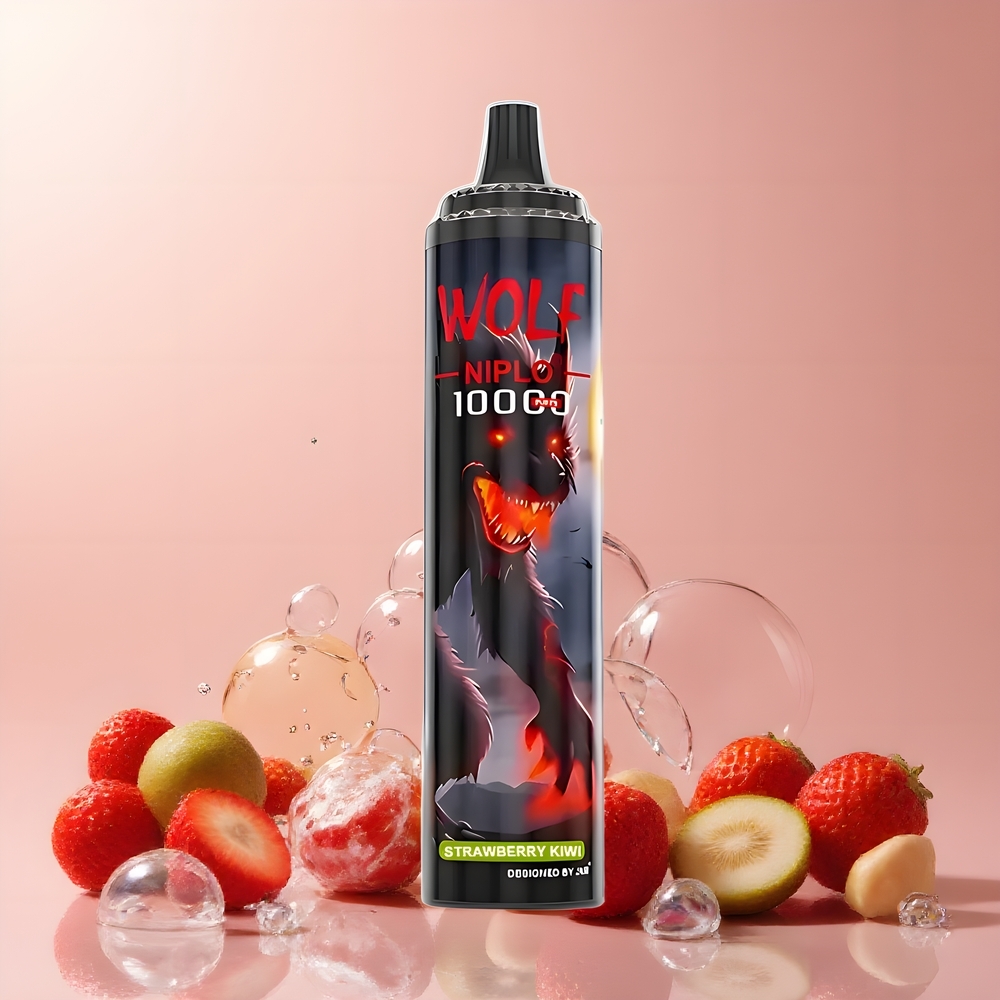 JNR Wolf 10000 Puffs Grossister Sverige – 1.0 Ohm Mesh Coil, 650mAh Battery, 20ml E-liquid, Type-C Laddning, 0%/2%/5% Nikotin