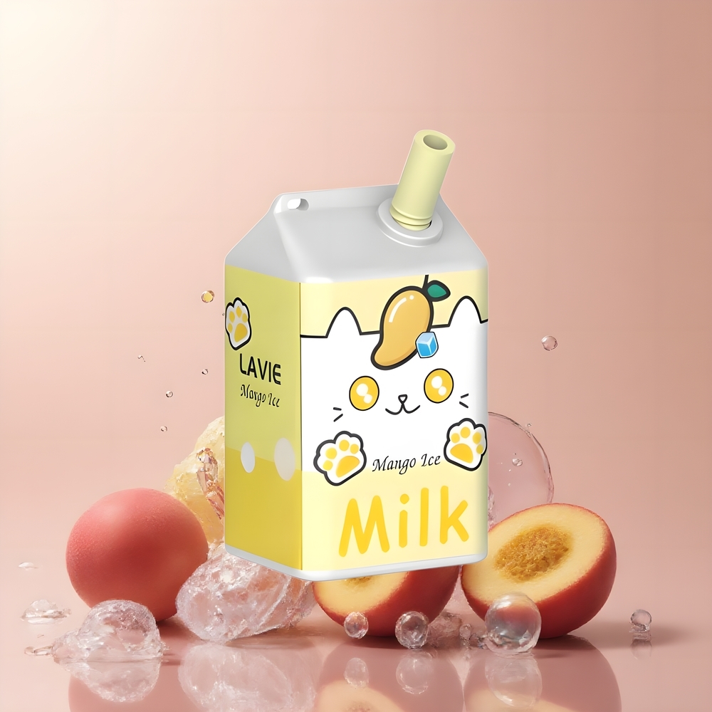 LAVIE Milk 7000 Puffs Grossister Sverige – 16ML E-liquid, 600mAh, Type C-laddning, Nikotinhalt: 0%, 2%, 5%