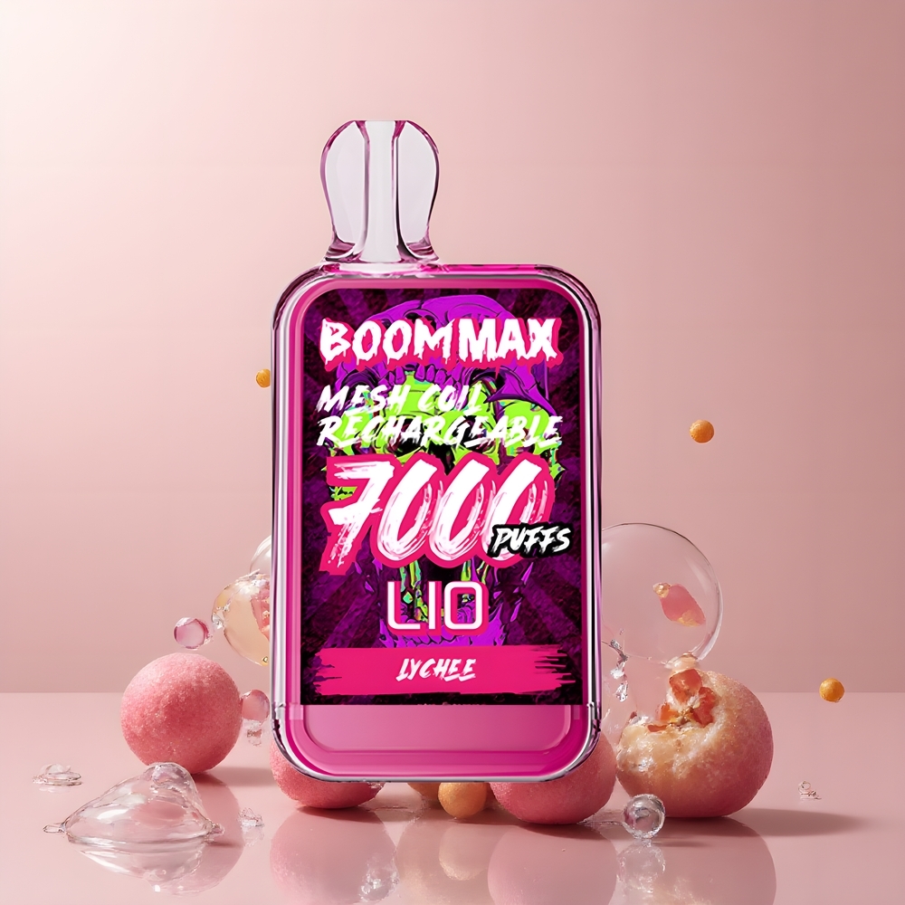LIO BOOM MAX 7000 Puffs 15ml 50mg 650mAh Type-C Disposable Vape grossister Sverige