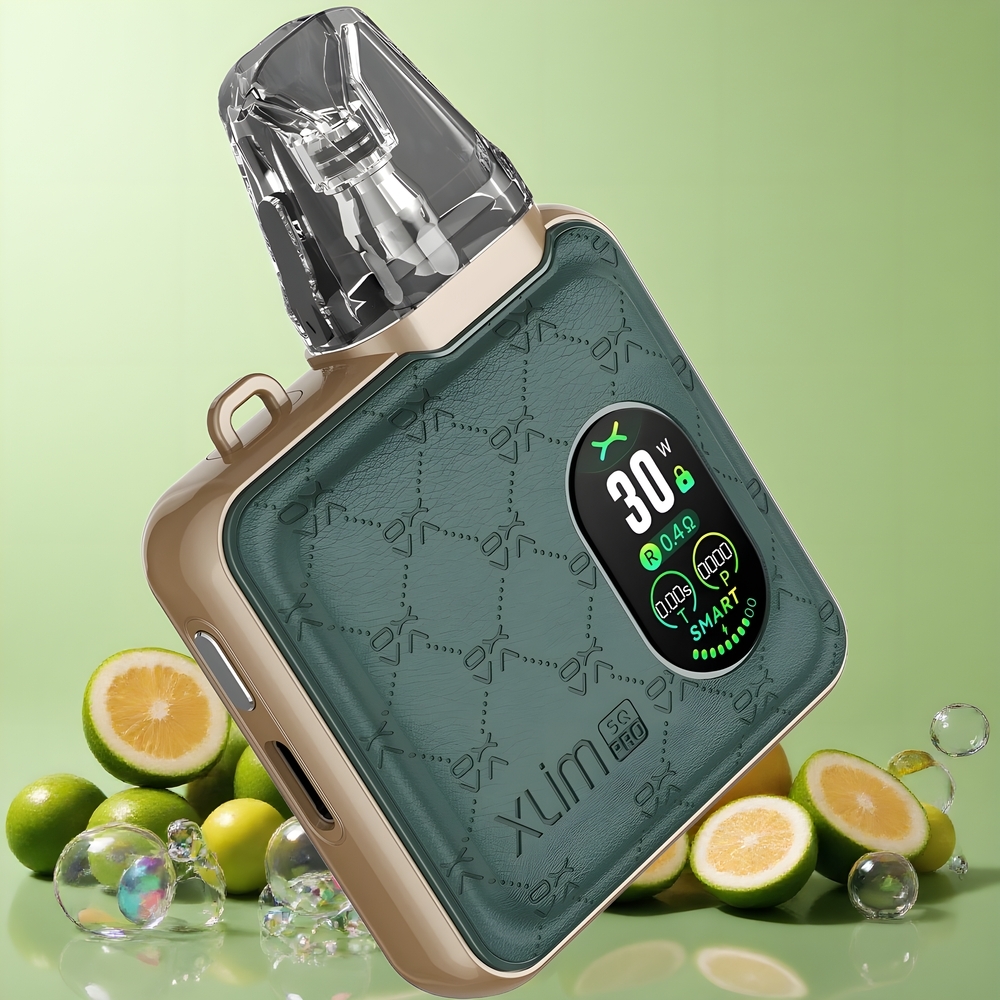 Oxva Xlim SQ Pro Grossister Sverige med 30W Max Power, 1200 mAh batteri och Justerbar Luftflöde