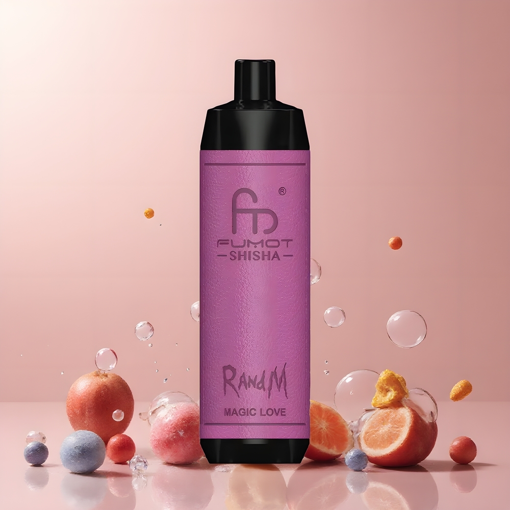 RandM Fumot Shisha 10000 Puffs Disposable Vape Grossister Sverige med 18ml E-liquid, 850 mAh Batteri & Type-C Port