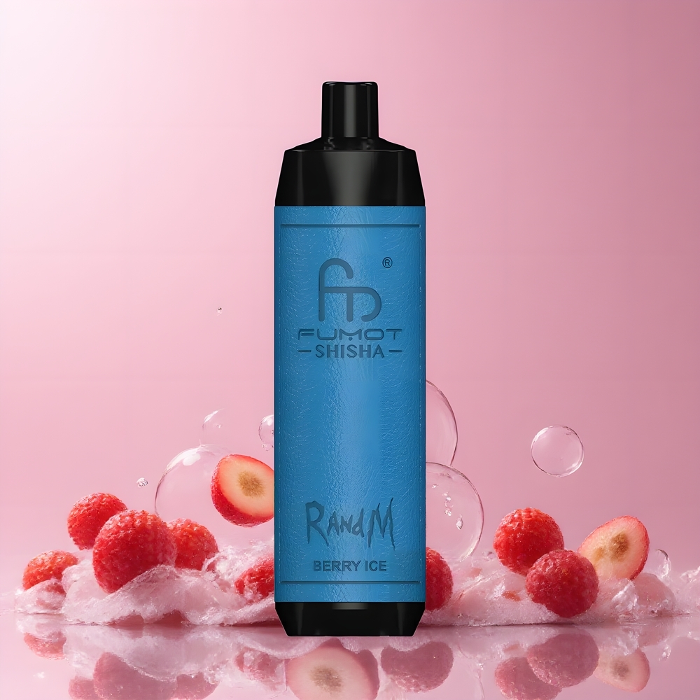 RandM Fumot Shisha 10000 Puffs Disposable Vape med LED-indikator, 18ml e-vätska & 850 mAh batteri - Grossister Sverige