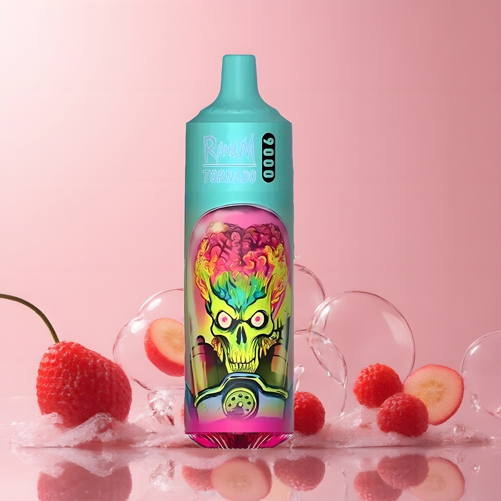 RandM Tornado 9000 Puffs Grossister Sverige med 18 mL E-liquid, Mesh Coil & Sleek RGB Display - 54 Smaker