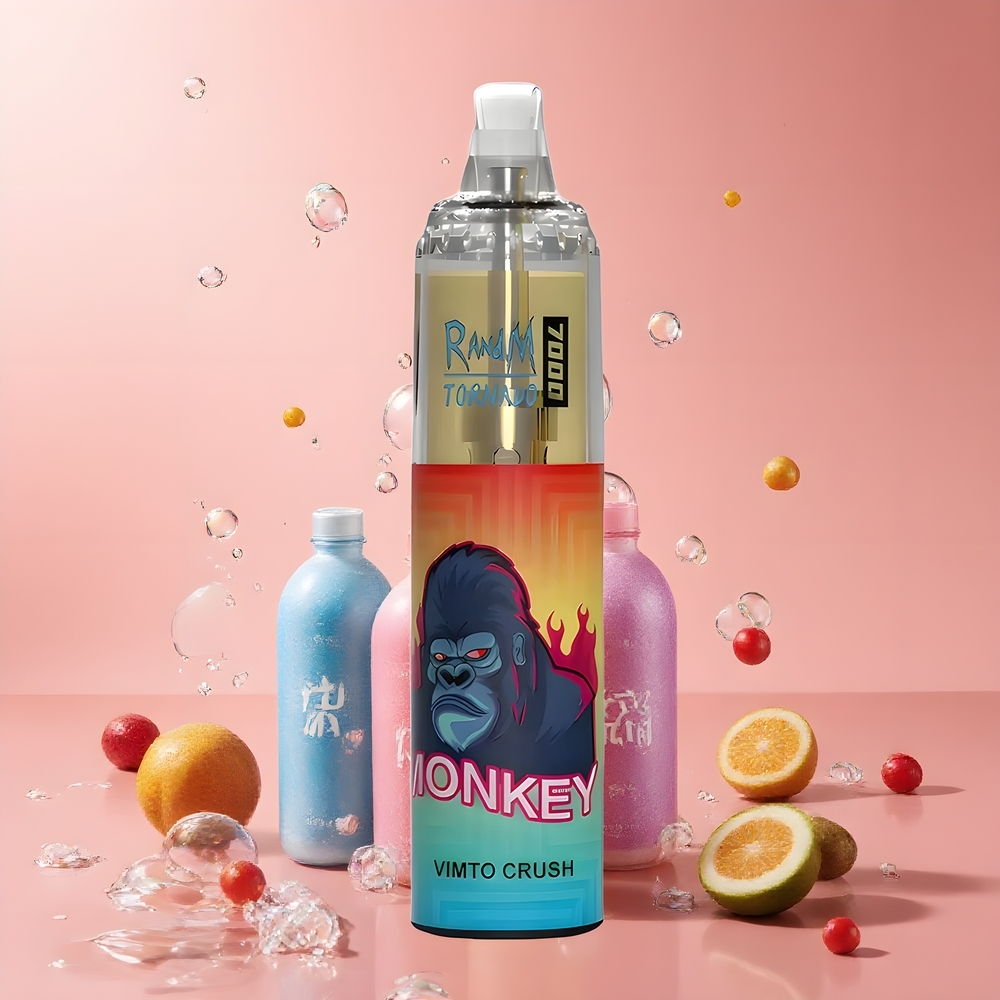 Fumot Tornado 7000 Grossister Sverige Disposable Vape – 7000 Puffar, 14 ML E-vätska, 850 MAH Batteri,RGB-belysning, Luftflödesreglering