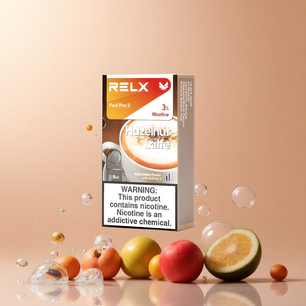 RELX Pod Pro 2 Grossister Sverige – 600 puffar, 1.9ml, 3%/5% nikotin, 2/3 förpackningar, 3 spänningslägen