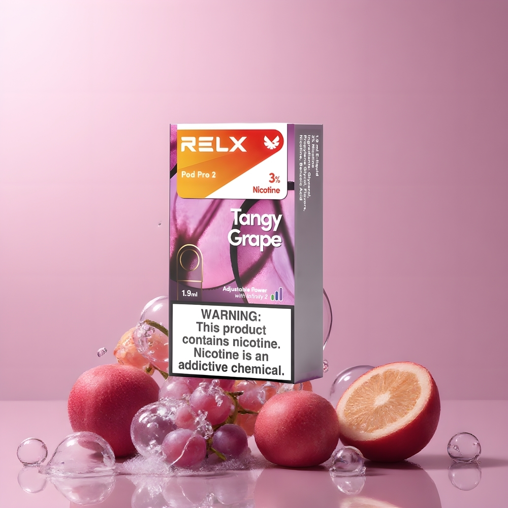 RELX Pod Pro 2 Grossister Sverige – 600 puffar, 1.9ml, 3%/5% nikotin, 3 spänningslägen (5.5W/6.5W/8W) – 2 eller 3 engångspods/förpackning