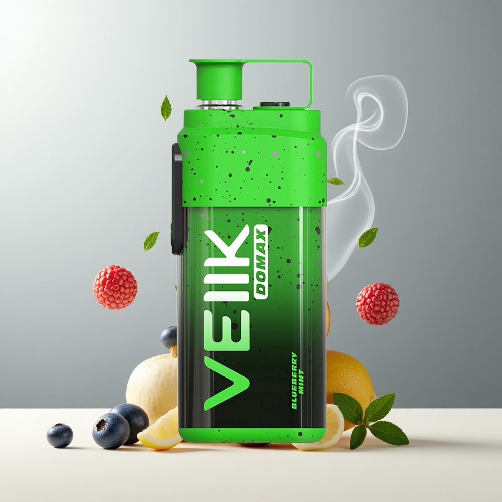 VEIIK DOMAX 20000 Puffs Engangs Vape - 25ML E-liquid, 850 mAh, TYPE C-laddning, Luftflödesinställning (DTL-läge), Digital Skärm - Grossister Sverige