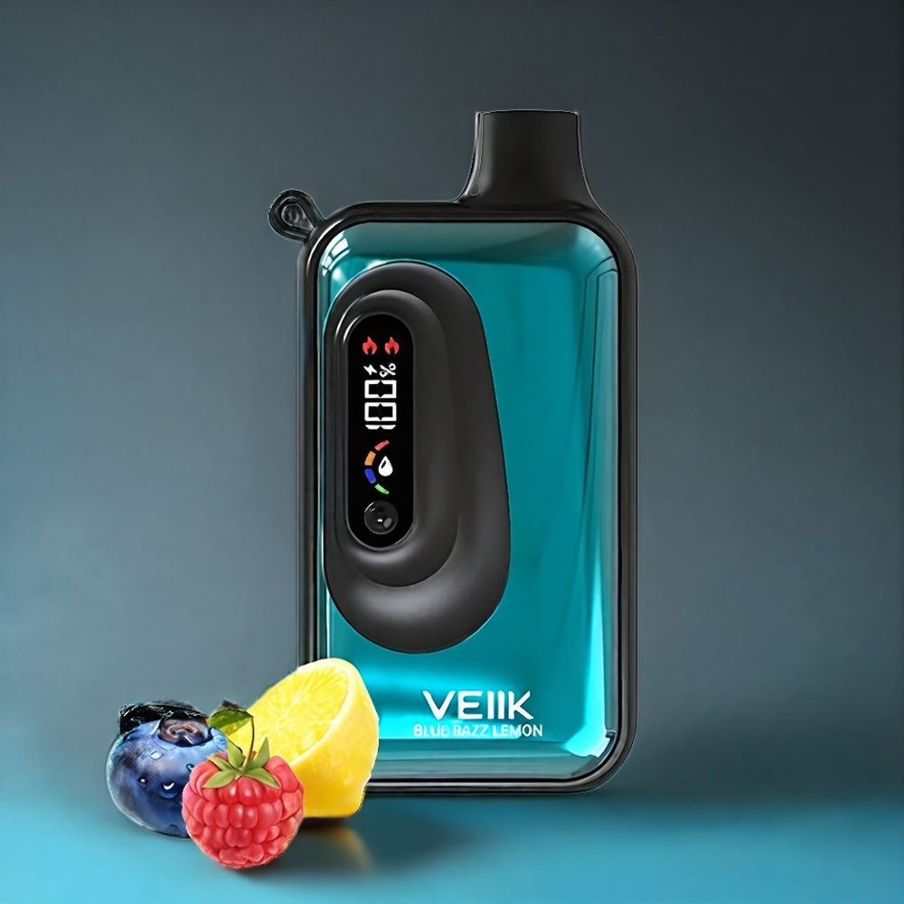 VEIIK SPACE VKK 20000 Puffs Engångsvape med 650mAh batteri, Type-C-laddning och dynamisk LCD-display för grossister Sverige