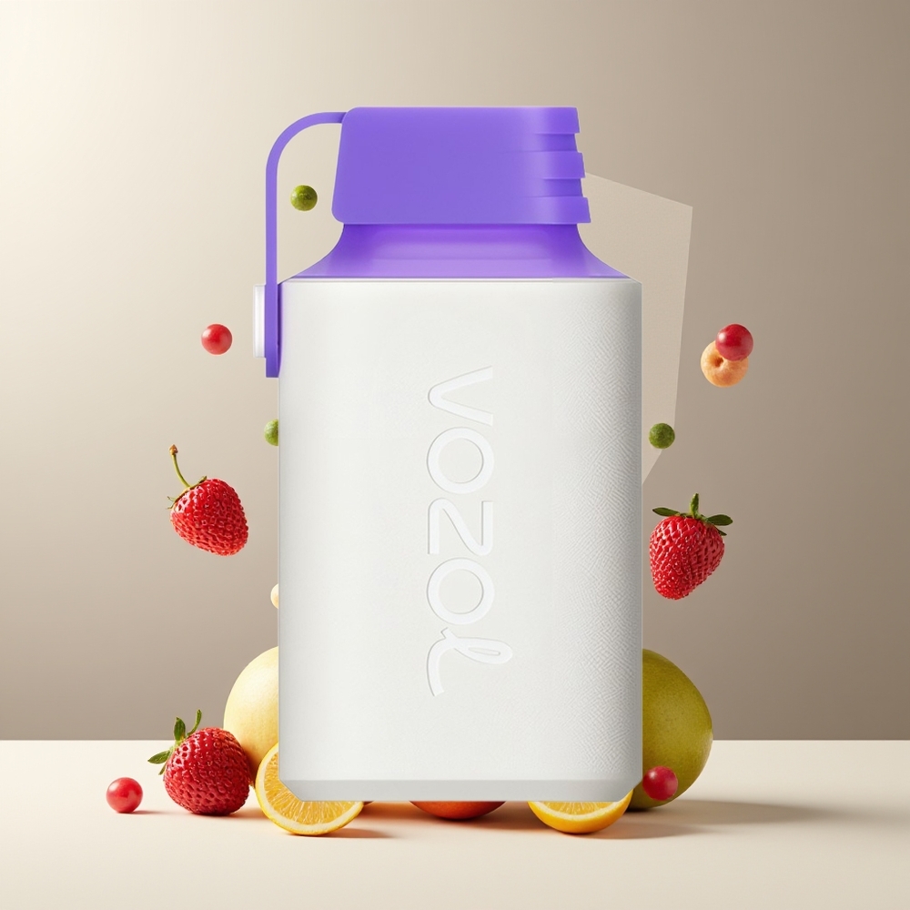 VOZOL GEAR 600 Grossister Sverige – Barnsäkerhetslås, 17 Läckra Smaker, Typ-C-laddning, 600 Puffar